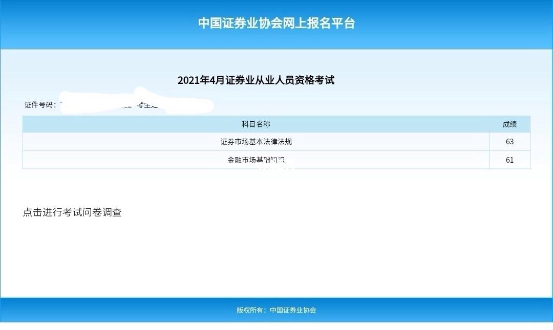 证券从业合格证书(证券业执业人员资格证书)